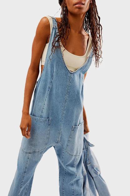 Denim Overalls – Ideal für Frühling und Herbst