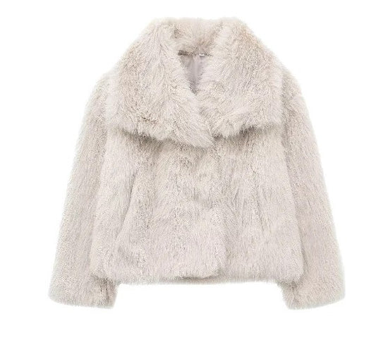 Pelzmantel Mit Klassischem Schnitt Und Zeitloser Silhouette Für Damen | Ideal Für Winter