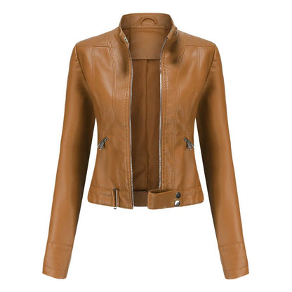Lederjacke mit Taillierter Passform & Strapazierfähigem Material | Ideal für den Winter