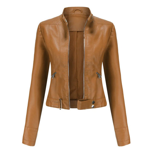 Lederjacke mit Taillierter Passform & Strapazierfähigem Material | Ideal für den Winter