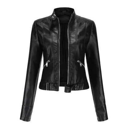 Lederjacke mit Taillierter Passform & Strapazierfähigem Material | Ideal für den Winter