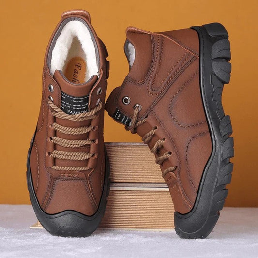 Robuste und warme Winterschuhe mit rutschfester Sohle und Schutz vor Kälte | Ideal für den Winter