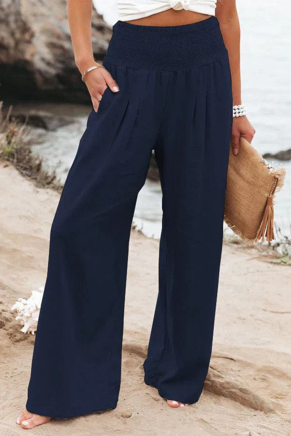 Weite Sommerhose mit luftigem Stoff | Ideal für Frühling & Sommer