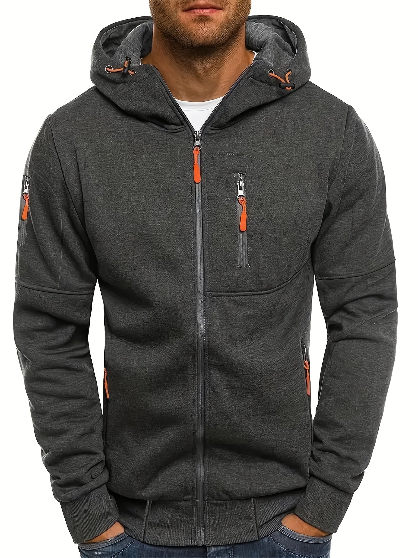 Kapuzen-Jacke mit Reißverschluss – Ideal für Herbst