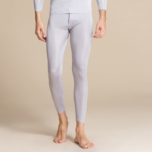 Herren Seidenstrick Thermohose Slim Fit | Ideal für den Winter