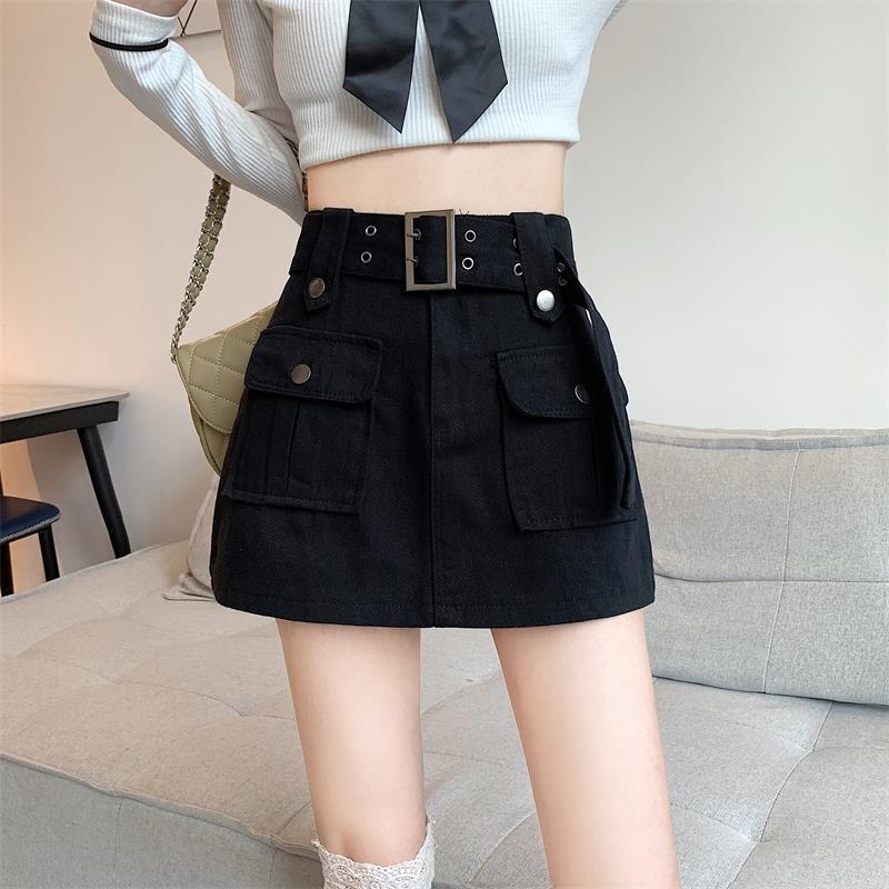 Damen-Cropped-Jeans mit hohem Bund, strukturierter Passform und nicht elastischem Material