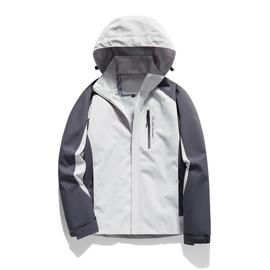 Wasserdichte Winddichte Outdoor-Jacke mit Abnehmbaren Ärmeln –  Ideal für Frühling