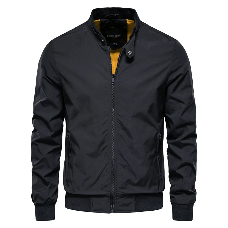 Wasserdichte Winterjacke mit Kapuze, warme Herrenjacke mit Stehkragen | Ideal für den Winter