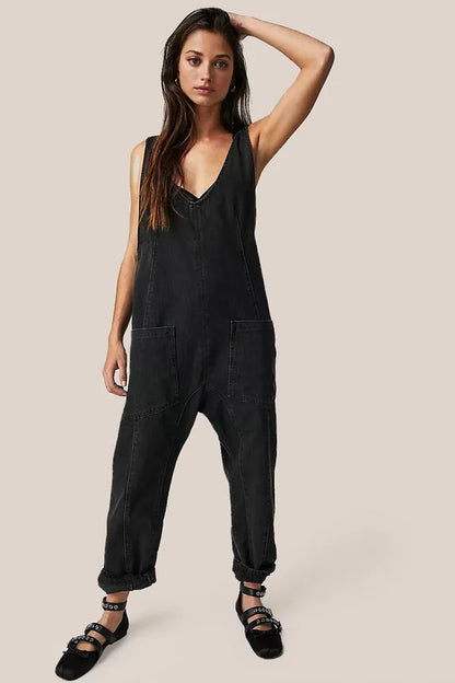 Denim Overalls – Ideal für Frühling und Herbst
