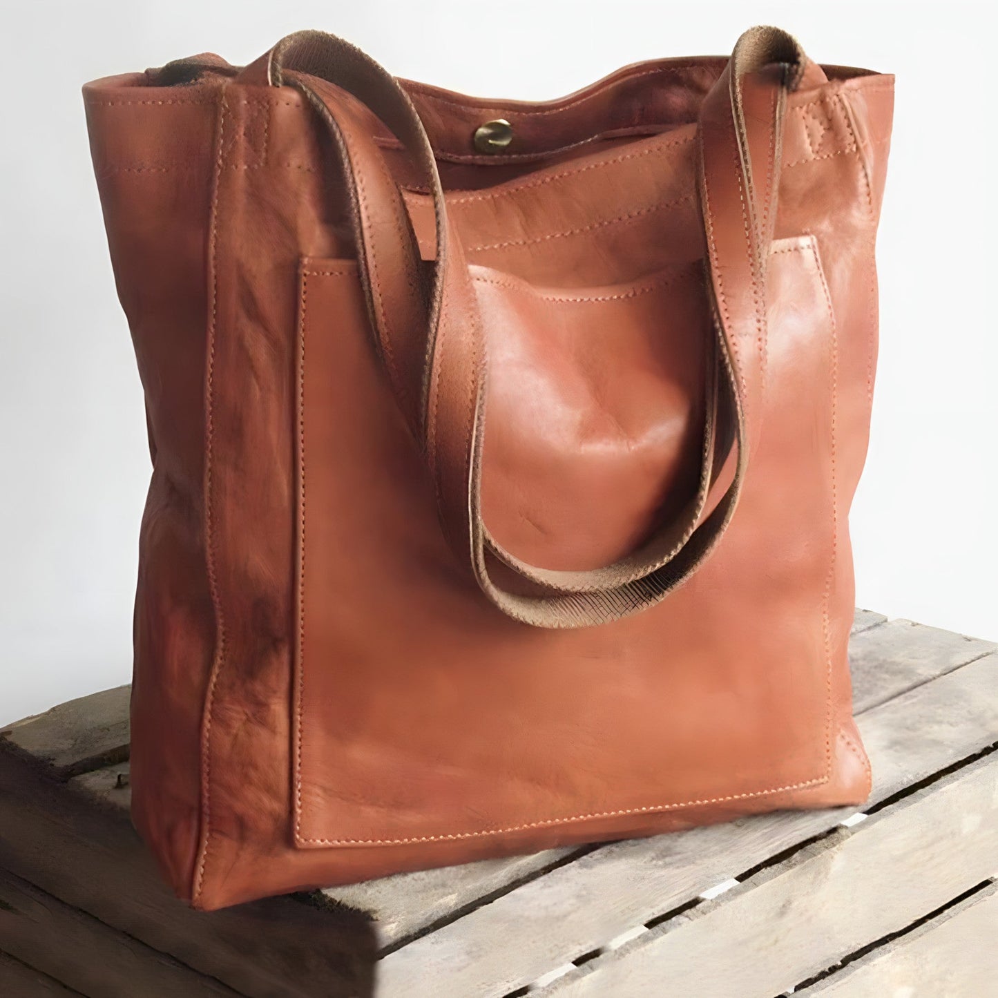 Geräumige Tasche mit Reißverschluss | Ideal für den Sommer