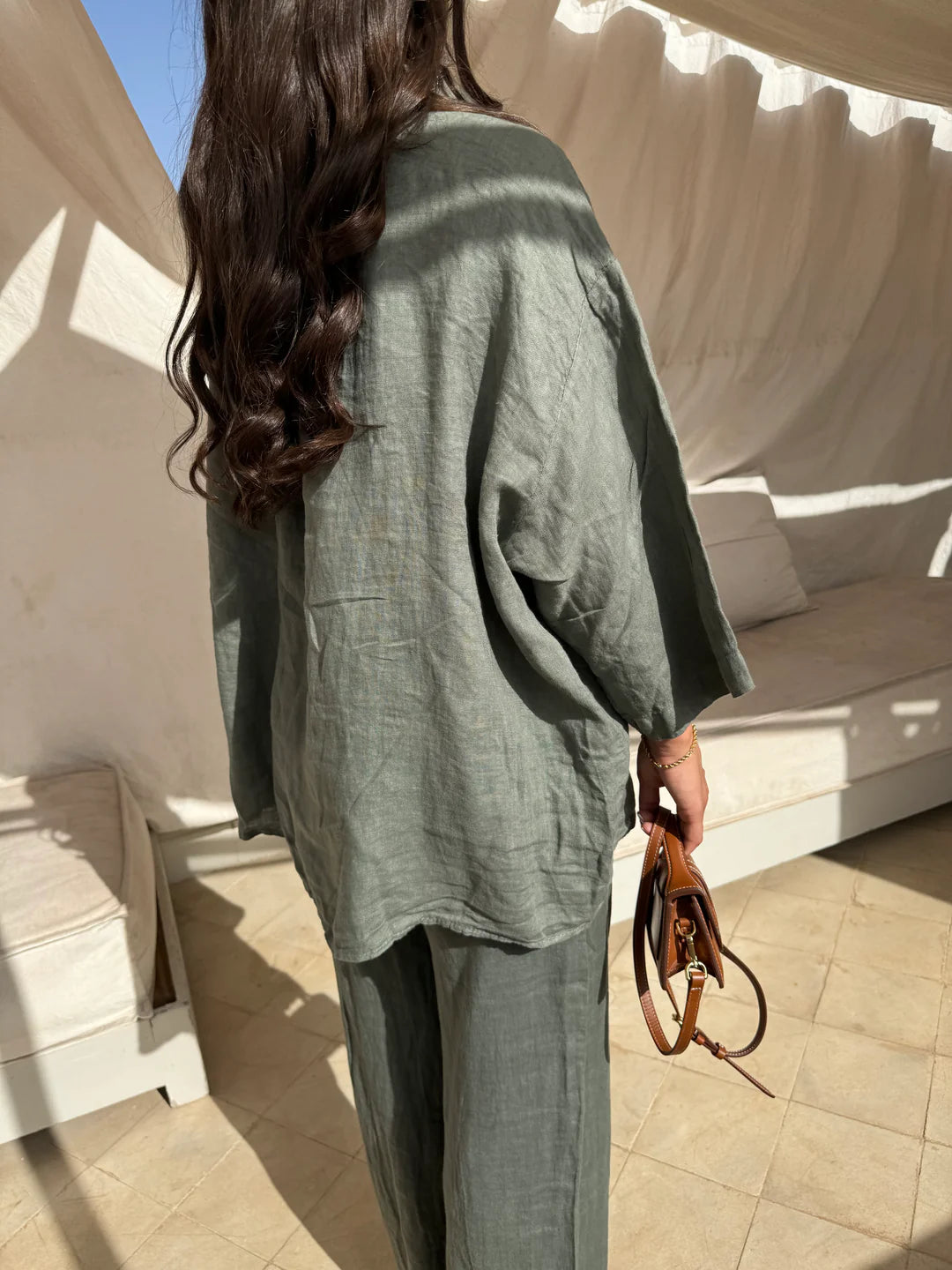 Leichtes Sommer-Set mit Bluse & Hose – Ideal für den Sommer