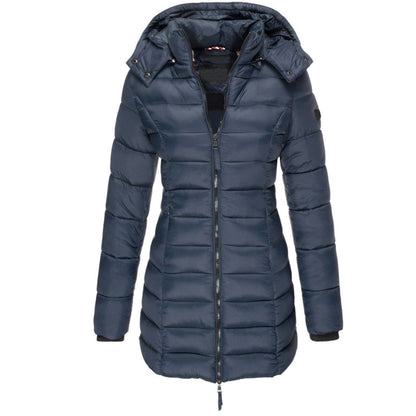 Lange Daunenjacke mit hochwertiger Isolierung - Ideal für Winter