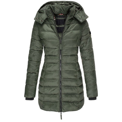 Lange Daunenjacke mit hochwertiger Isolierung - Ideal für Winter