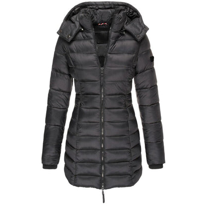 Lange Daunenjacke mit hochwertiger Isolierung - Ideal für Winter