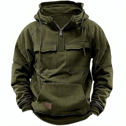 Kapuzenjacke mit weichem Innenfutter – Ideal für Herbst