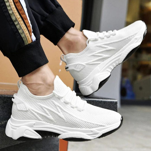 Sneakers für Herren mit erhöhter Höhe, unsichtbarer Technologie, vielseitigem Design und langlebigen Materialien