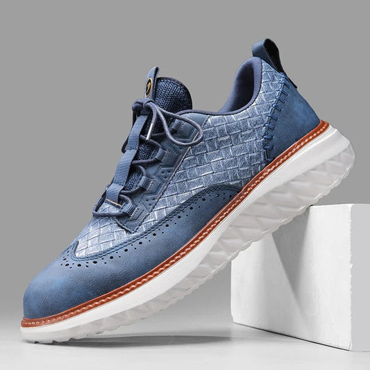 Herren-Sneaker aus Leder - ideal für den Sommer