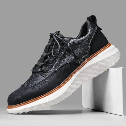 Herren-Sneaker aus Leder - ideal für den Sommer