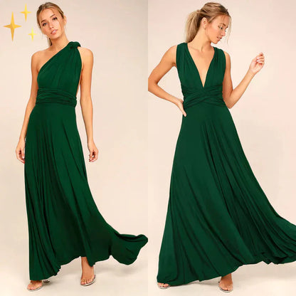 Wandelbares Wickelkleid mit Verstellbaren Trägern | Perfekt für Frühling und Sommer