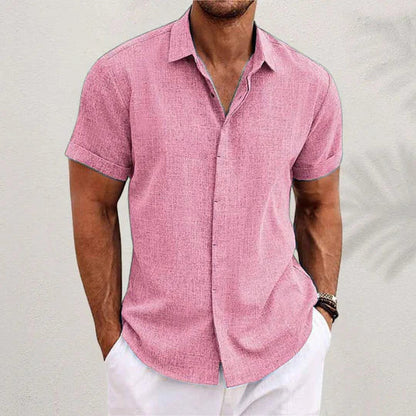 Herren-Hemd mit Knopfleiste | Ideal für Frühling und Sommer