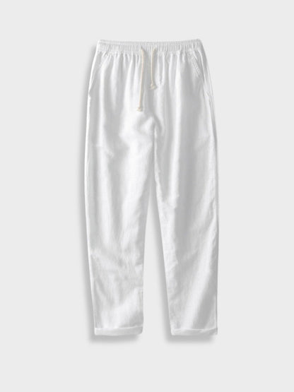 Herren Stretchhose mit Elastikbund – Atmungsaktive Baggy-Hose für den Sommer